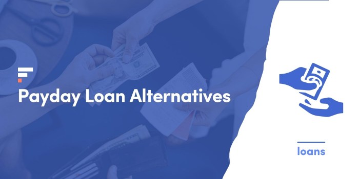 Payday loans alternatives