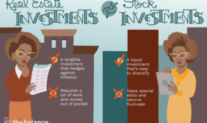 Estate real stocks investment better versus history than why suitable characteristics most year which