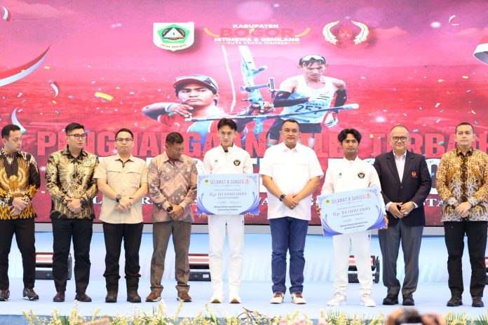 Kepengurusan Komite Olahraga Nasional Indonesia (KONI) Kabupaten Bogor periode 2026–2030 resmi dikukuhkan oleh Bupati Bogor, Rudy Susmanto
