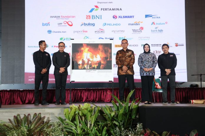 Acara puncak Anugerah Pewarta Foto Indonesia (APFI) Tahun 2026 yang berlangsung di Cibinong.