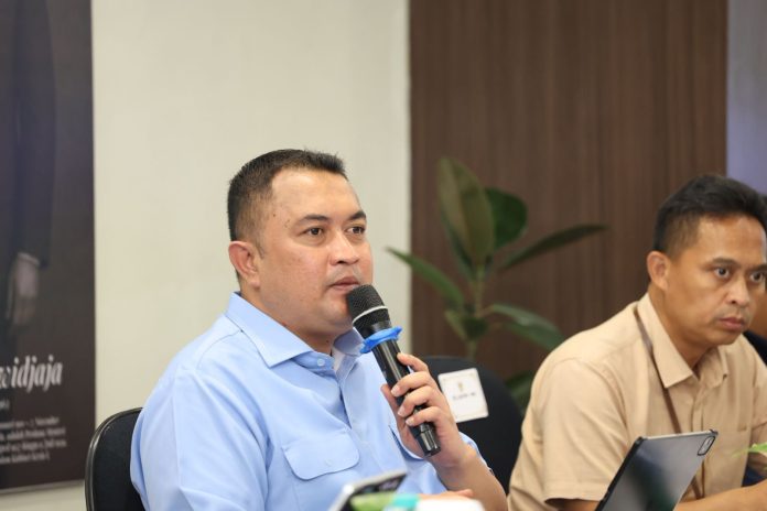 Bupati Bogor Rudy Susmanto bersama panitia seleksi melaksanakan wawancara tahap akhir calon Anggota Direksi PT Sayaga Wisata periode 2026–2031, Selasa (12/5/2026).