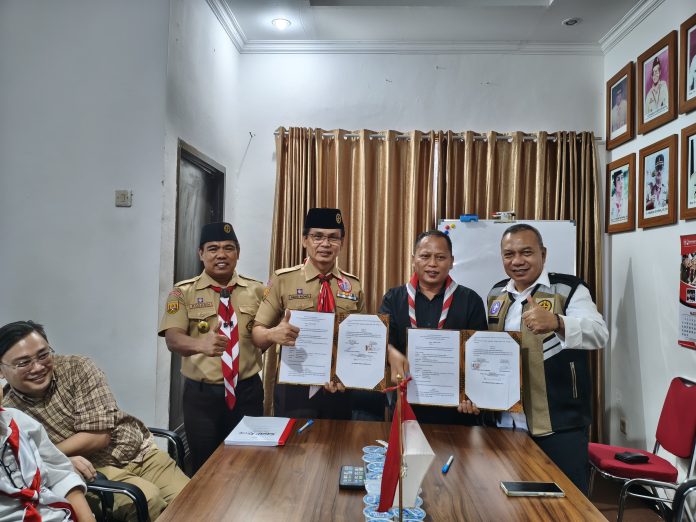 Bupati Bogor Rudy Susmanto memberikan dukungan penuh terhadap produksi film layar lebar berjudul “Sayap Kecil Praja Muda Karana”