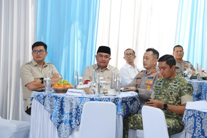 Bupati Bogor, Rudy Susmanto menghadiri kegiatan Panen Raya Jagung
